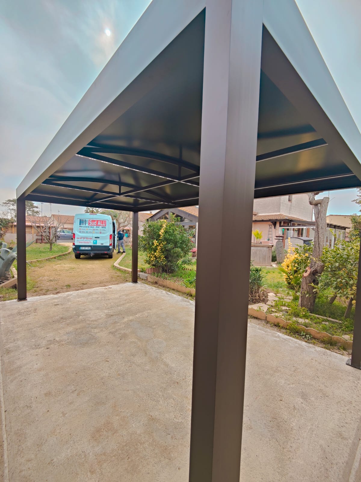 6 MARS 2025 INSTALLATION CARPORT ET FENETRE 