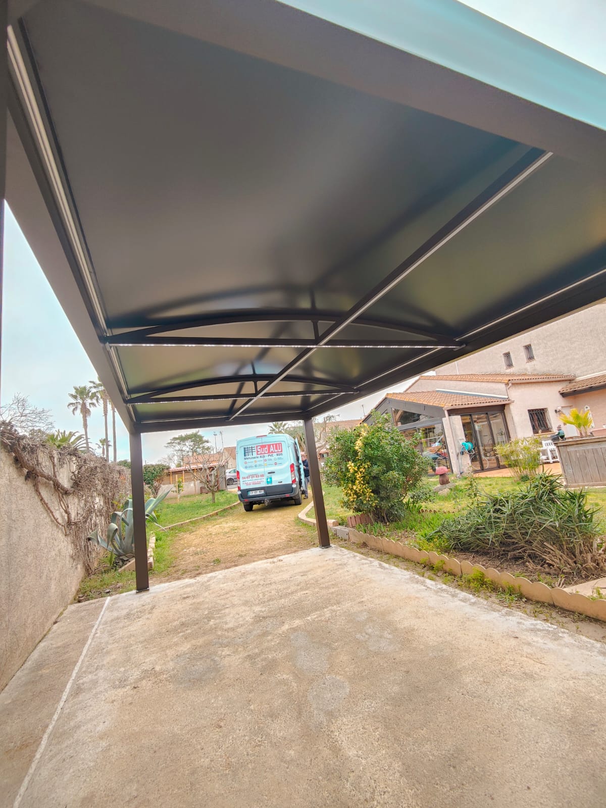 6 MARS 2025 INSTALLATION CARPORT ET FENETRE 