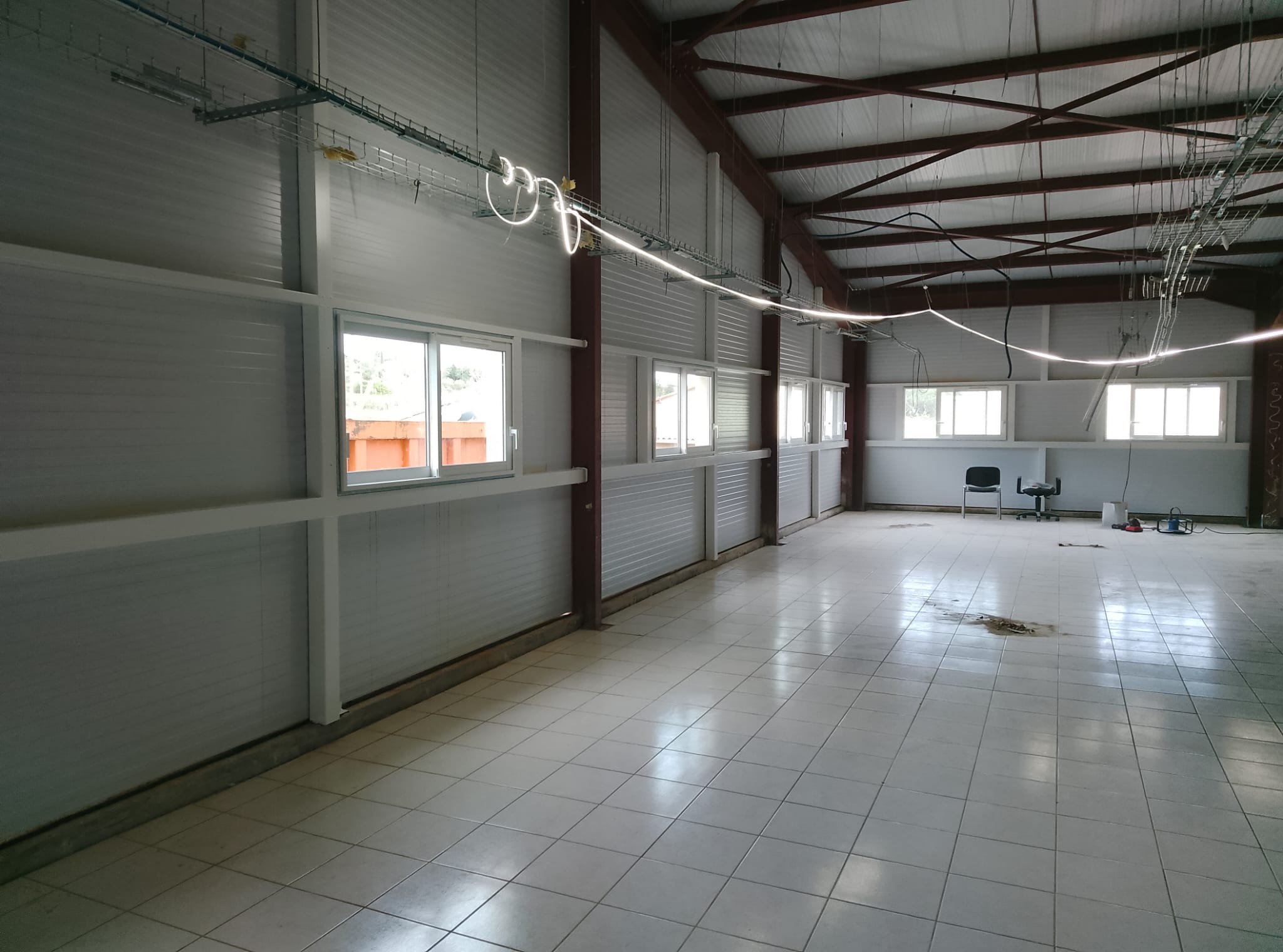 du 2 au 5/02/2026 pose de coulissants sur un beau chantier � Clermont l H�rault 