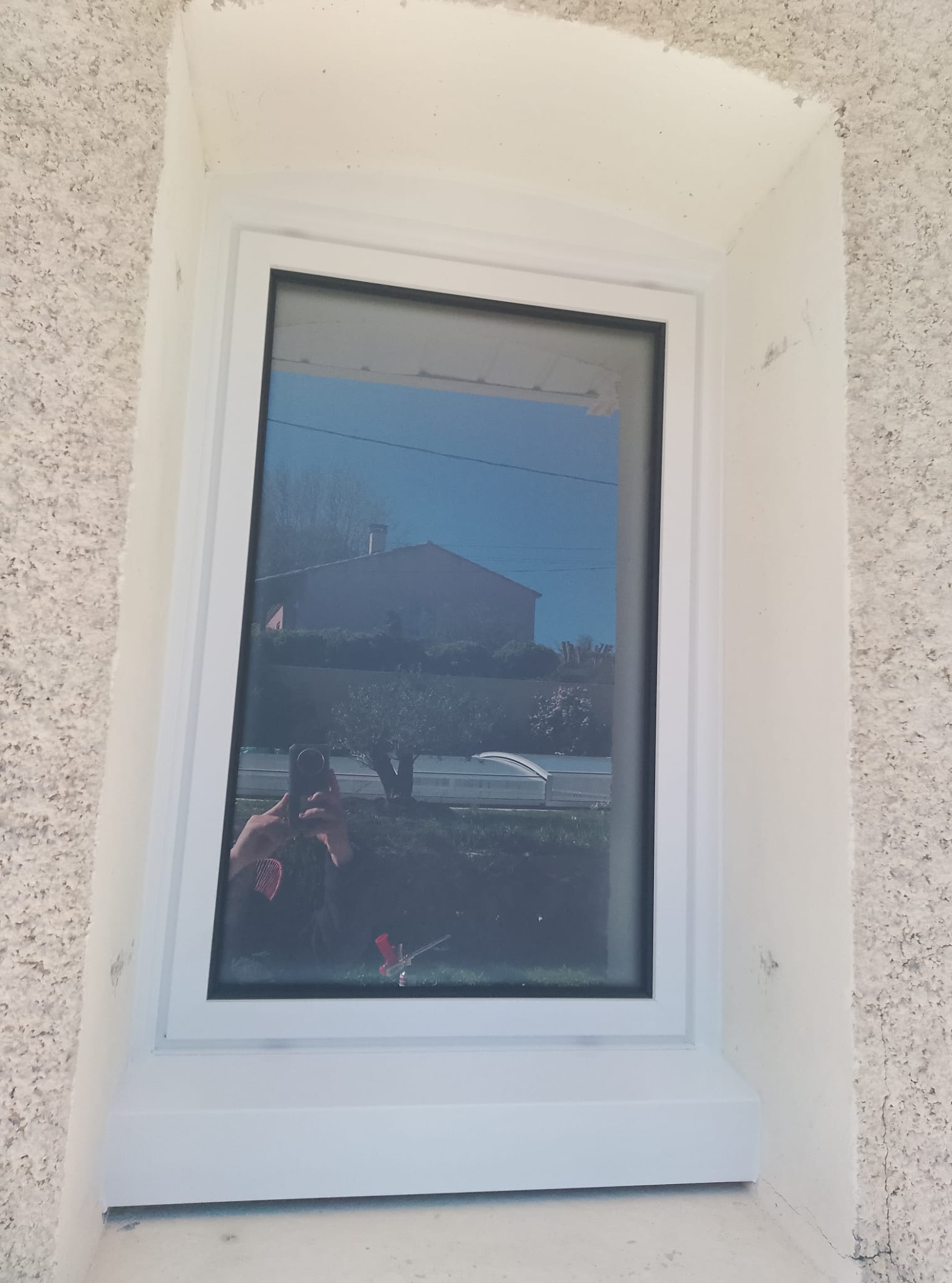 12 et 13/03/2026 pose de fenetres et porte d'entr�e sur ALignan Du Vent 